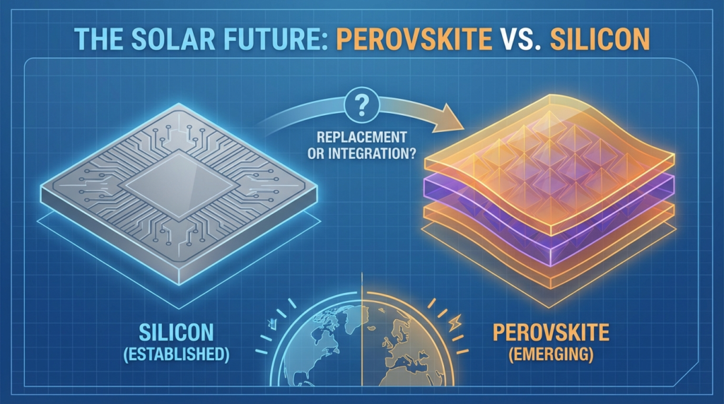 will perovskite replace silicon