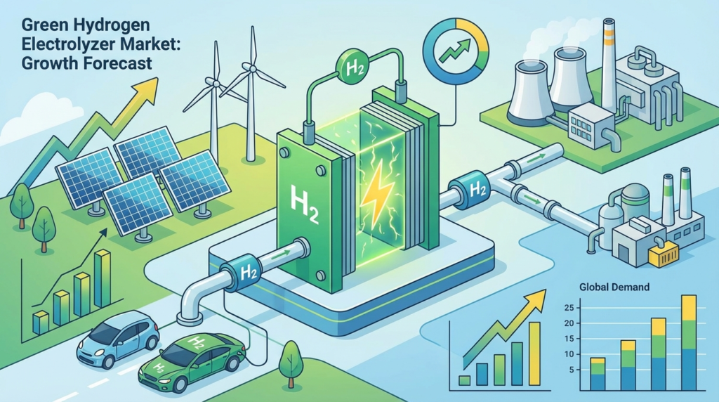 green hydrogen electrolyzer market