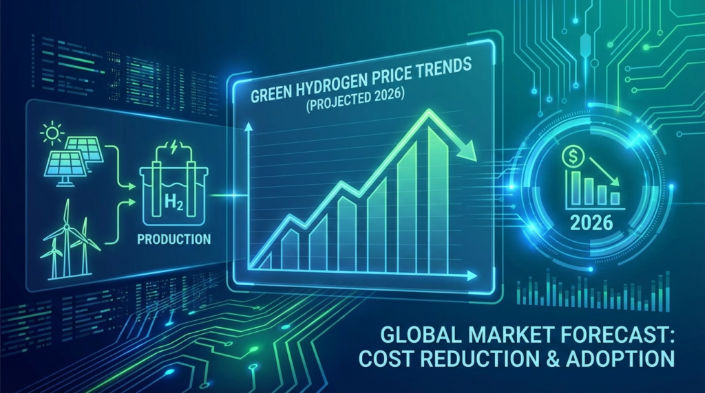 green hydrogen price trends 2026