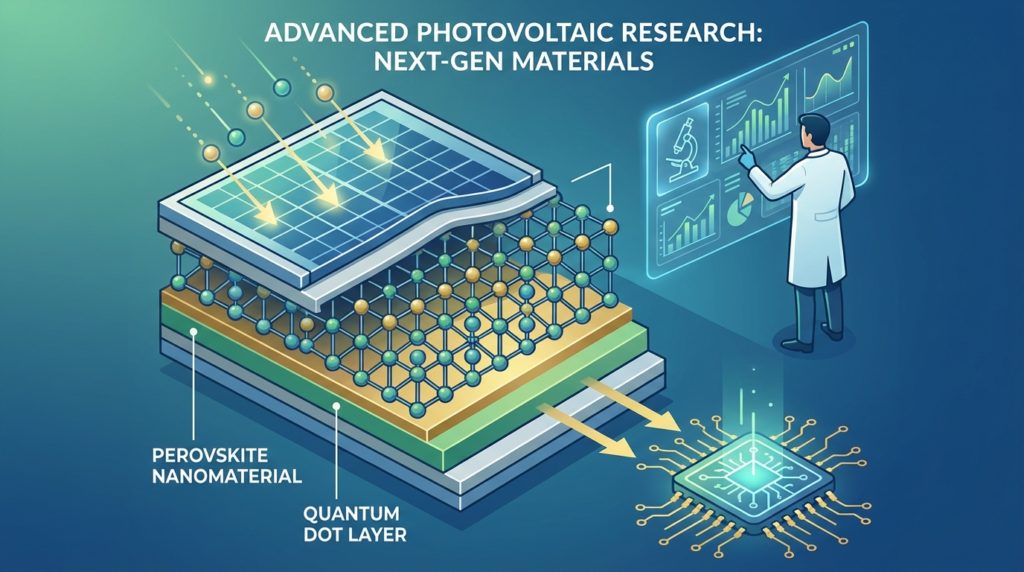 advanced photovoltaic material research