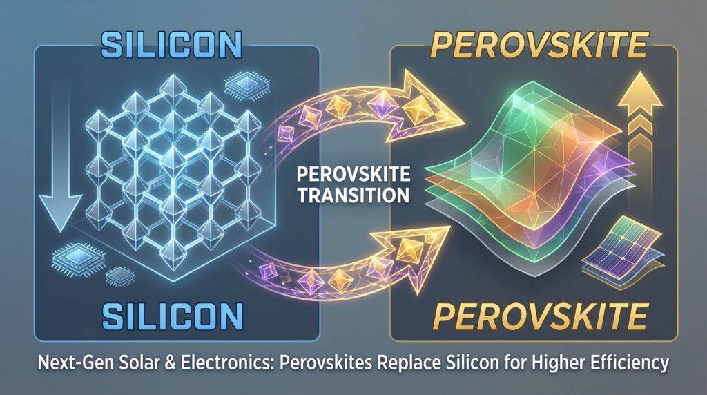 perovskites replace silicon