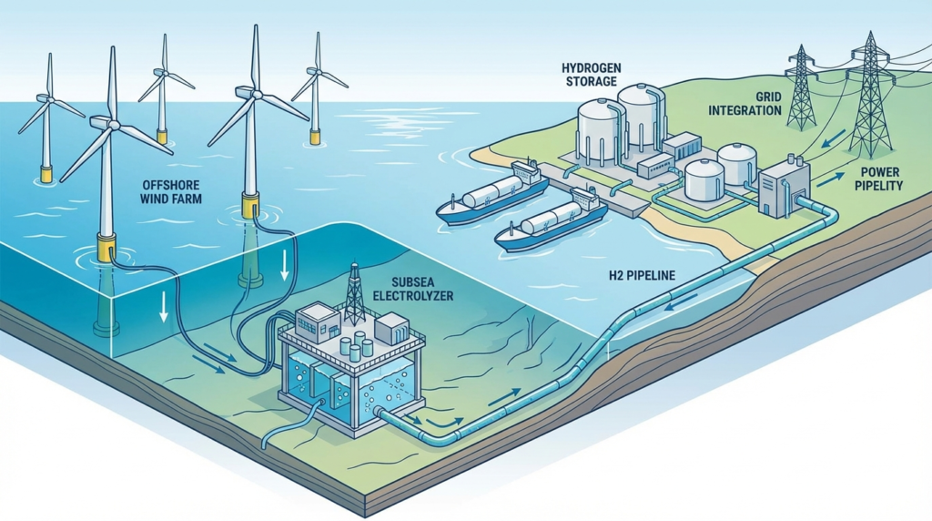offshore wind hydrogen integration