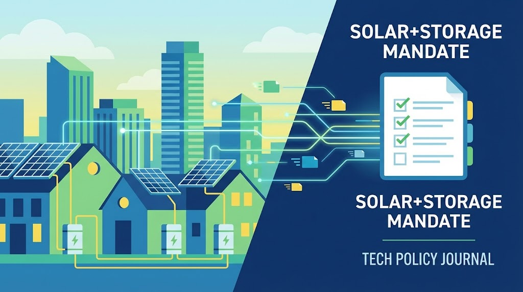 solar-plus-storage mandate