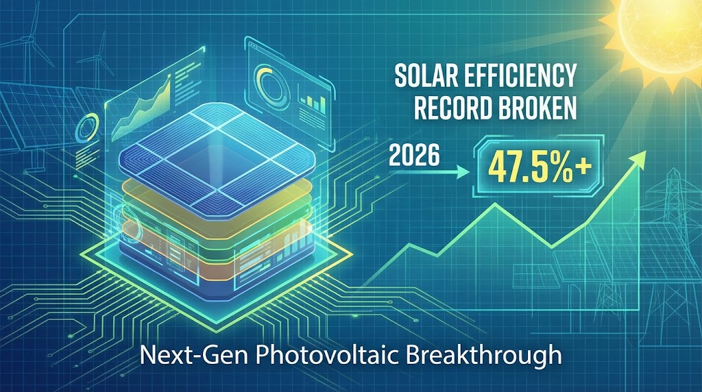 solar efficiency record 2026