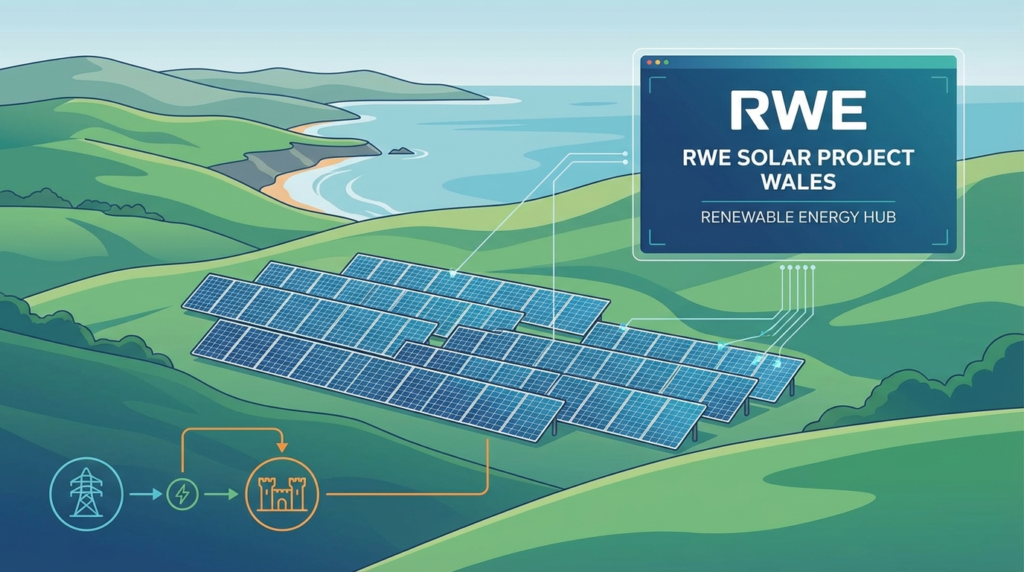 RWE solar project Wales