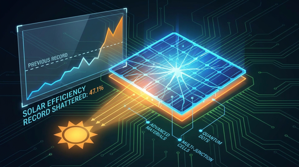 solar efficiency record shattered