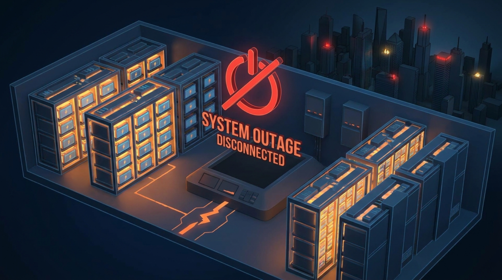 battery storage outage