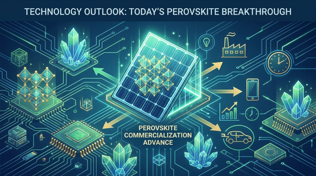 perovskite commercialization advance today