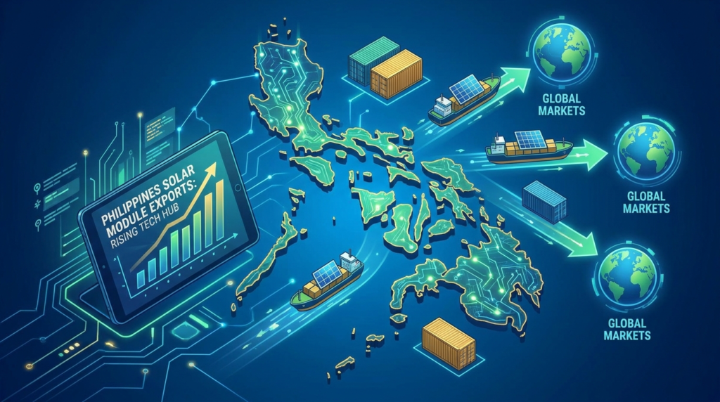 Philippines solar module exports