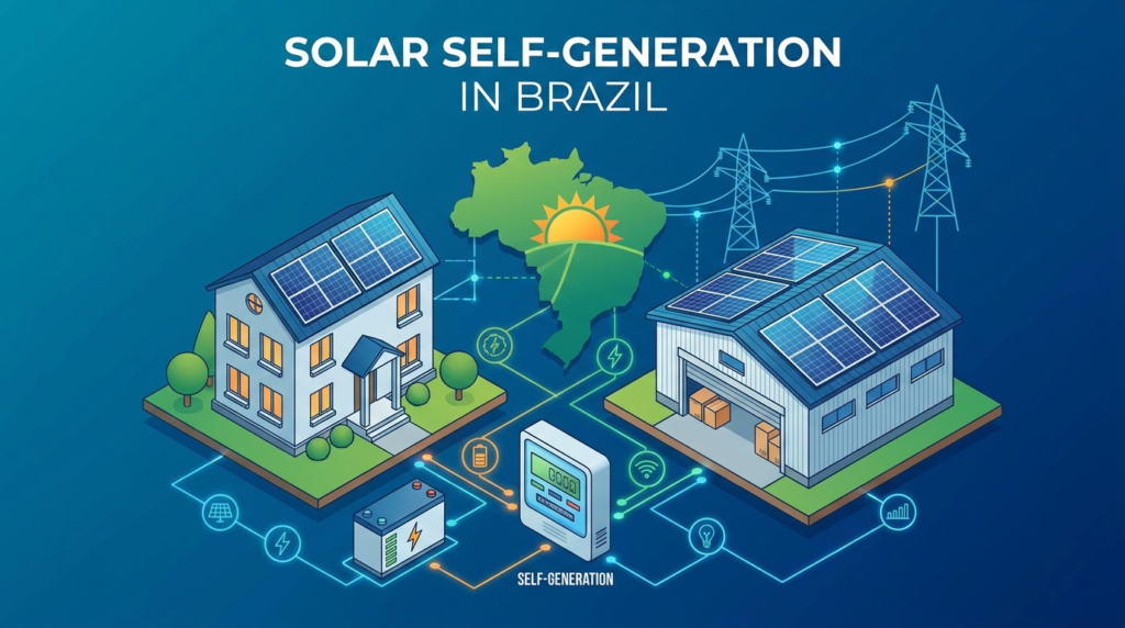 solar self-generation Brazil