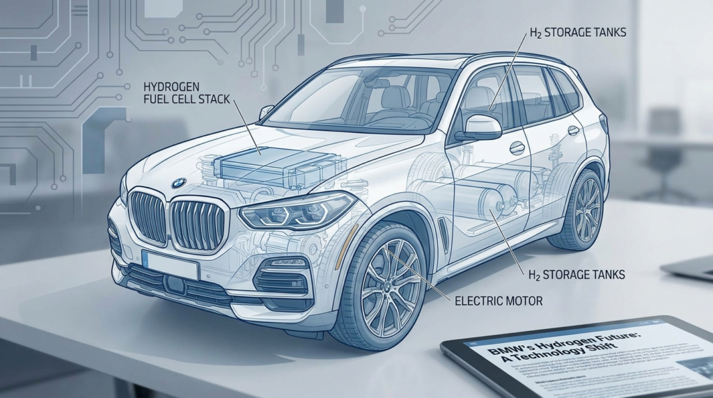 BMW hydrogen car