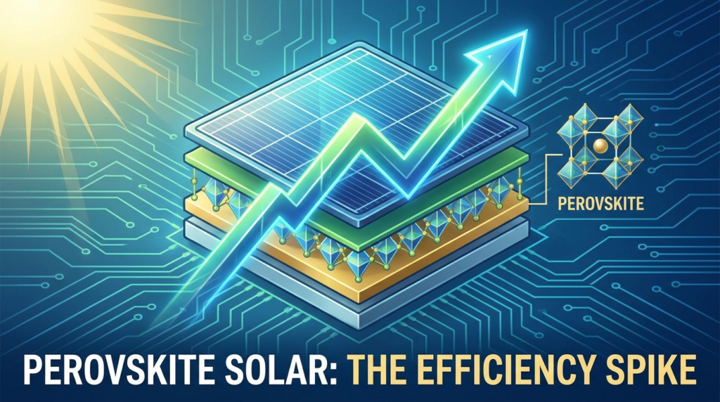 why perovskite solar spiking