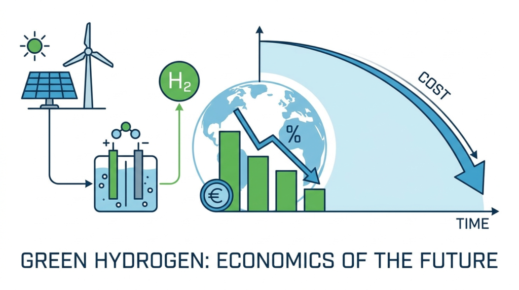green hydrogen cost drop