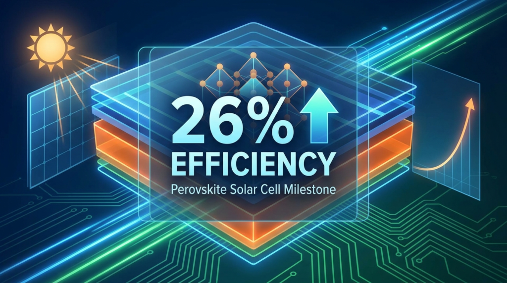 perovskite efficiency 26%