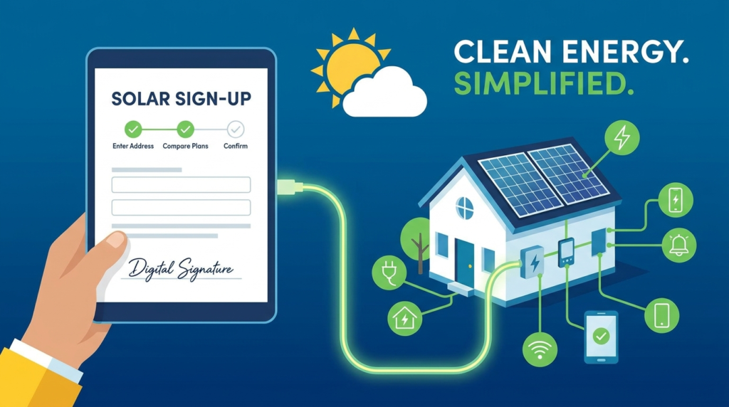 solar sign-up