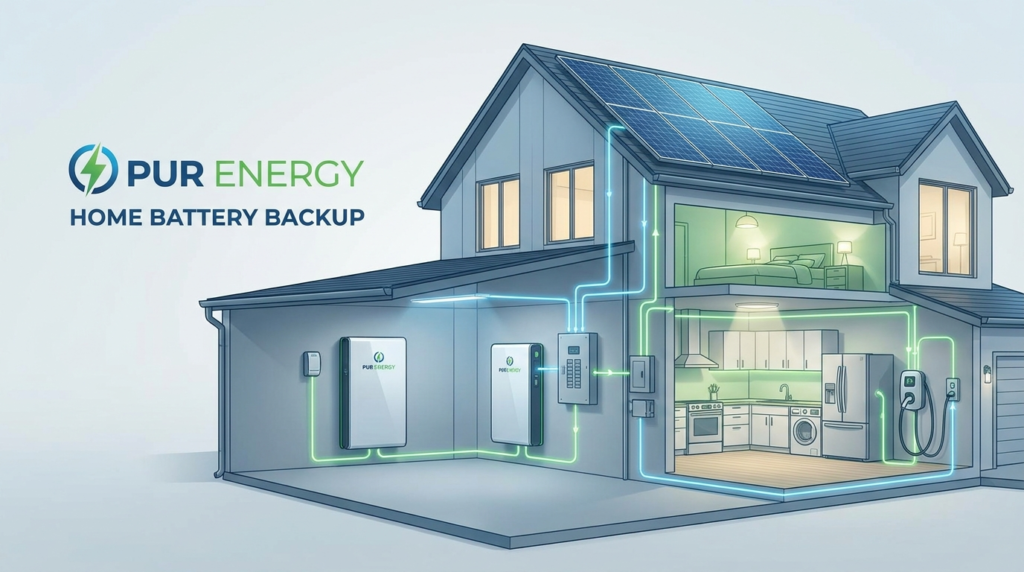 Pur Energy home battery backup