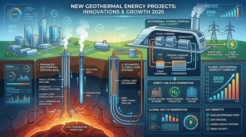 new geothermal energy projects 2026
