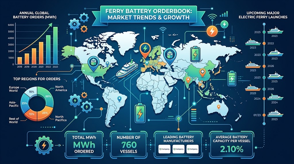 Ferry Battery Orderbook