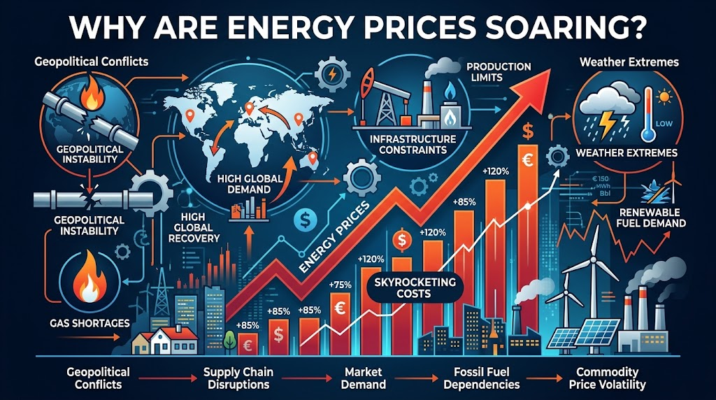 why are energy prices soaring