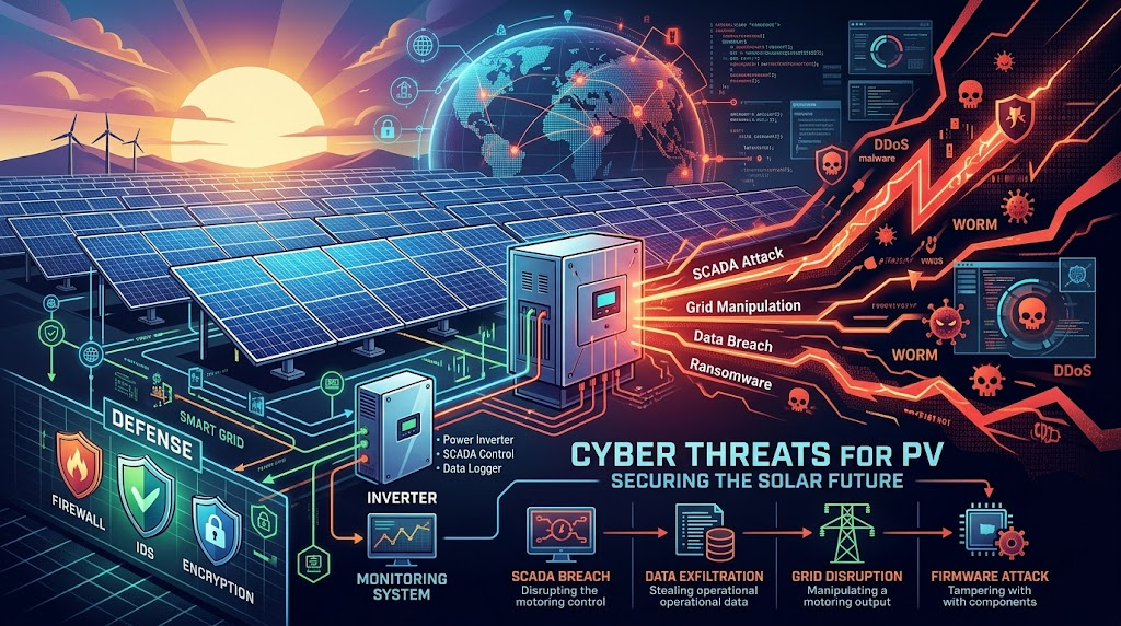 Cyber threats for PV