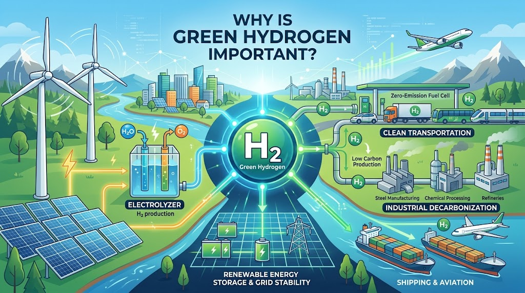why is green hydrogen important