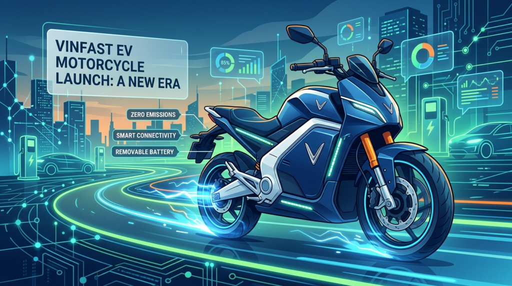VinFast EV motorcycle launch