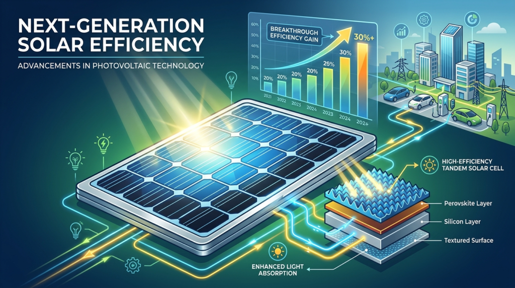 solar panel efficiency breakthroughs