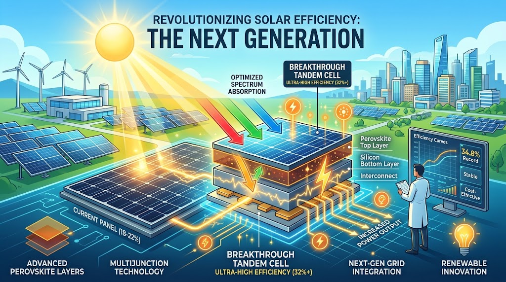 solar panel efficiency breakthroughs