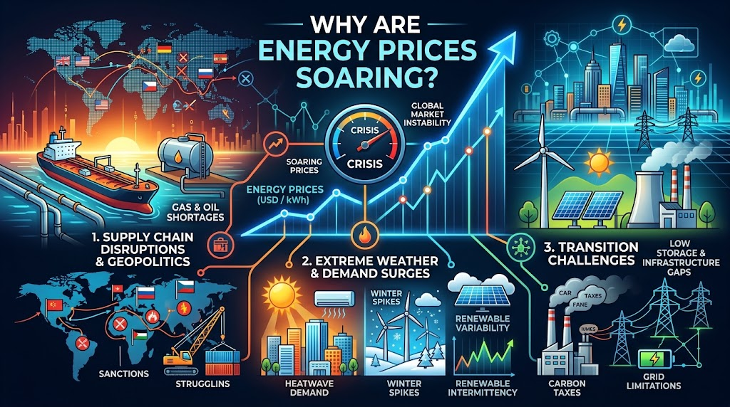 why are energy prices soaring