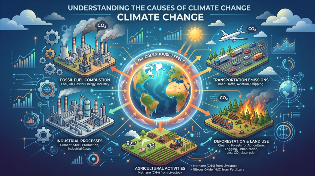 what is causing climate change
