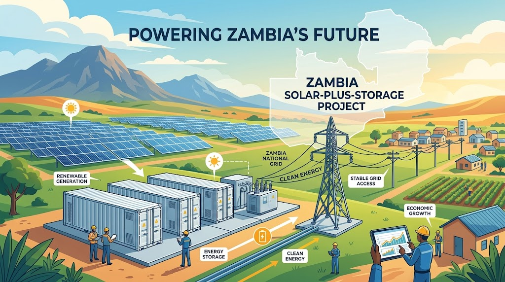 Zambia solar-plus-storage project