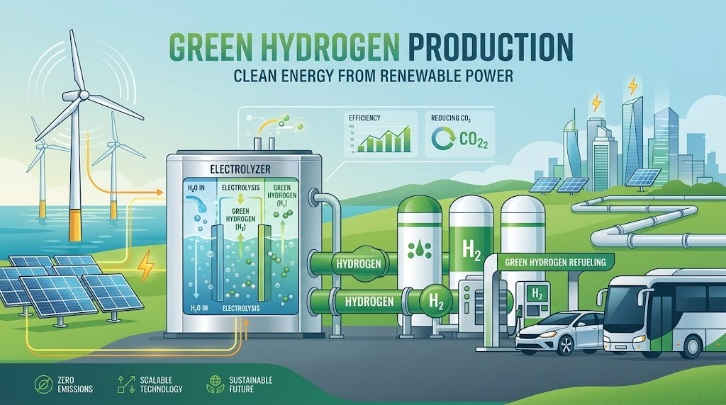 green hydrogen production