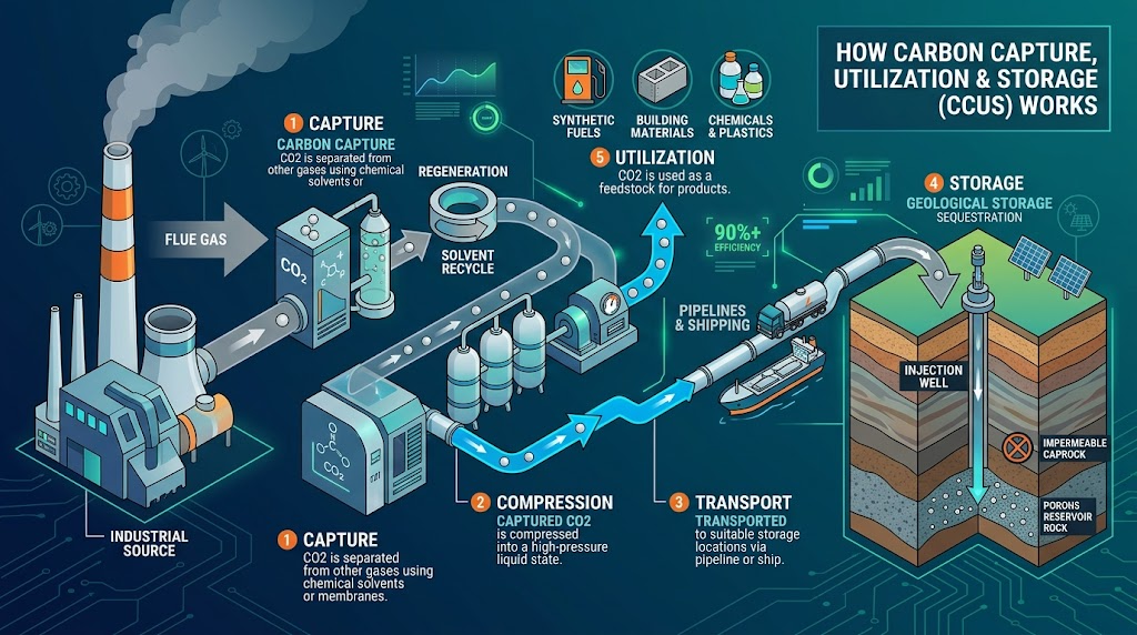 how does carbon capture work