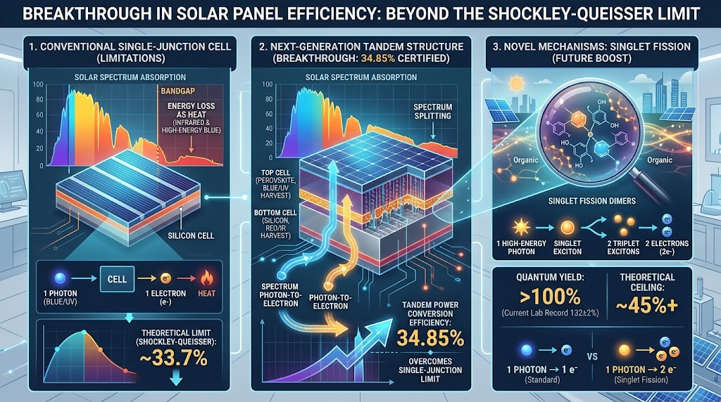 solar panel efficiency breakthrough