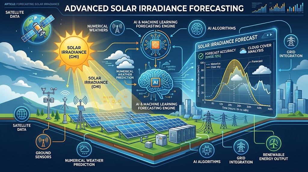 forecasting solar irradiance