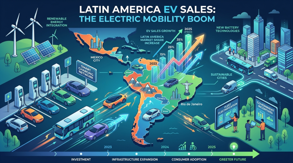 Latin America EV Sales