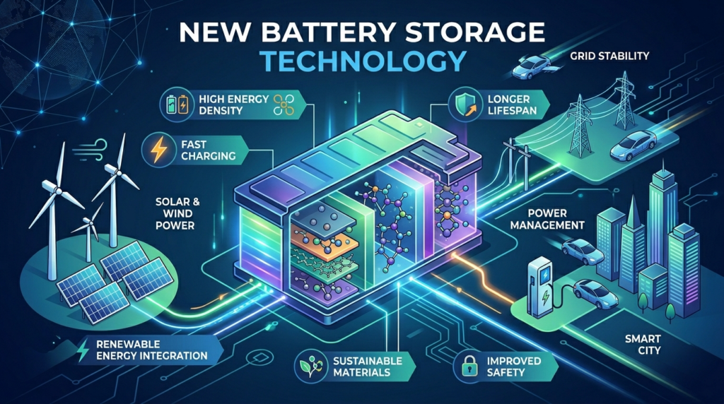 new battery storage technology