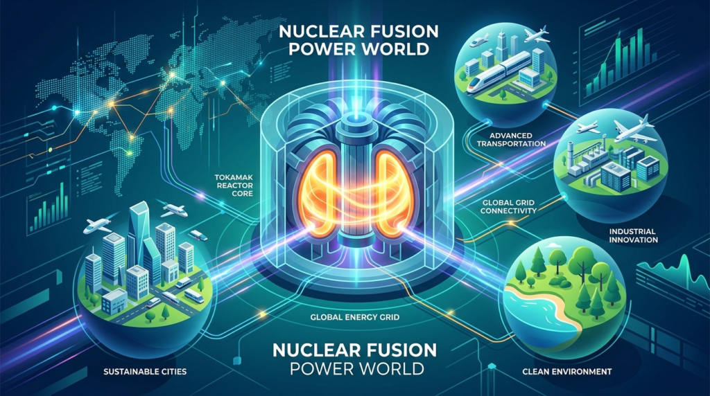 nuclear fusion power world
