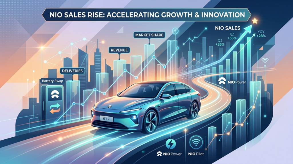 NIO Sales Rise