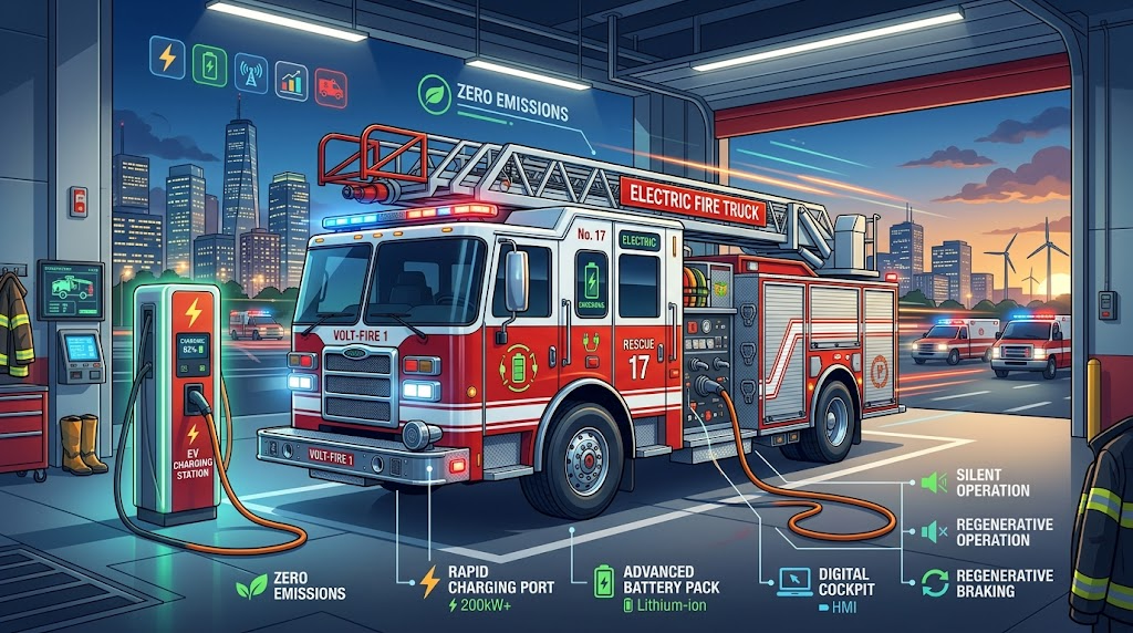 Electric Fire Trucks
