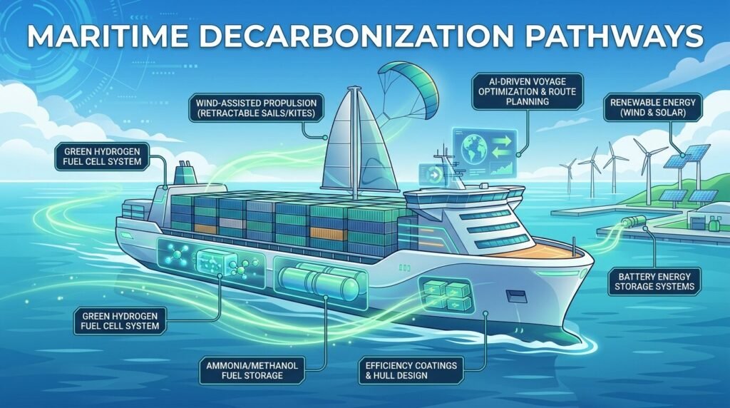 Maritime Decarbonization: The Ultimate 2026 Guide — illustration for Maritime Decarbonization