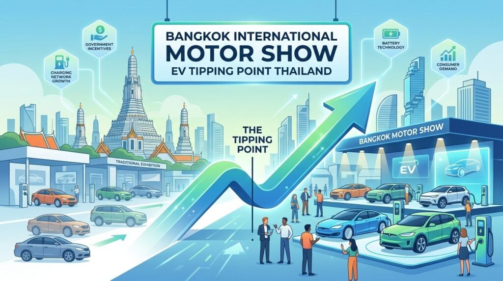 Bangkok Motor Show 2026: An EV Tipping Point in Thailand? — illustration for Bangkok Motor Show EV Tipping Point Thailand