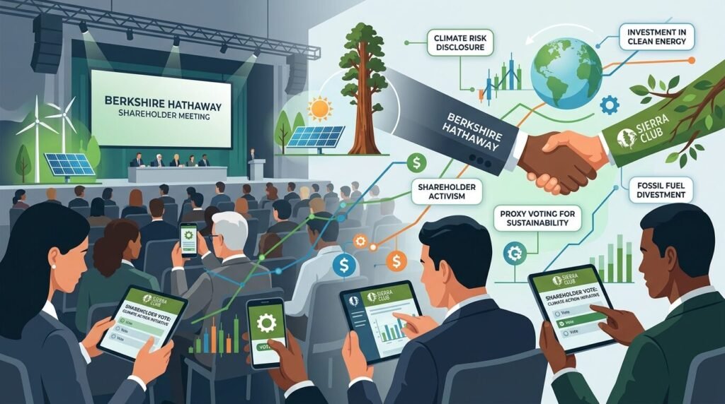 Sierra Club's 2026 Response to Berkshire Meeting: Key Takeaways — illustration for Sierra Club Berkshire Hathaway Shareholder
