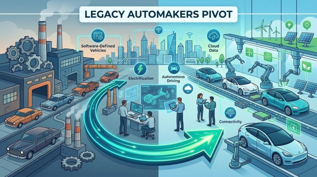 Legacy Automakers' 2026 Pivot: A China Auto Show Deep Dive — illustration for Legacy Automakers Pivot