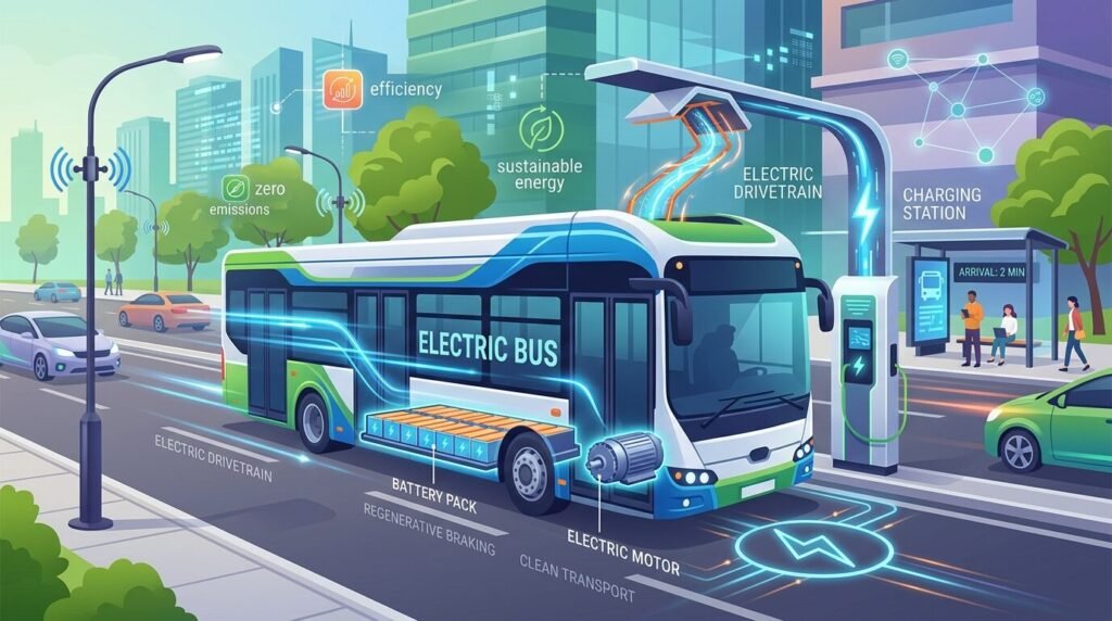 Electric Buses Dominate: National Park Fleet 2026 Update — illustration for Electric Buses