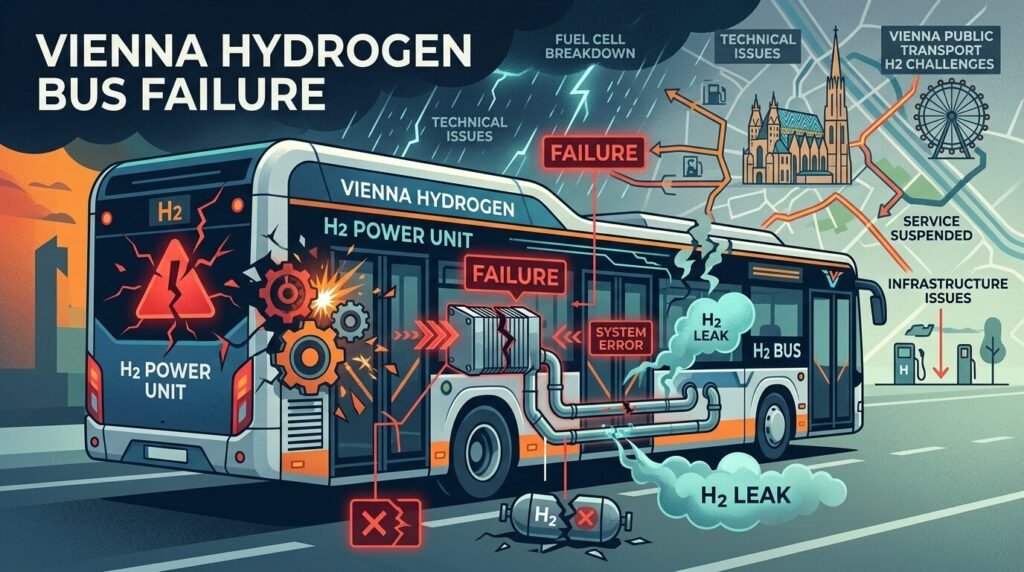 Vienna's Hydrogen Bus Failure: A 2026 Transit Warning — illustration for Vienna hydrogen bus failure