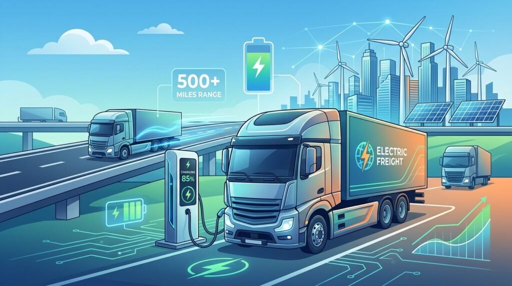 LANDKING's Electric Trucks: The Future of Auto (2026) — illustration for electric trucks