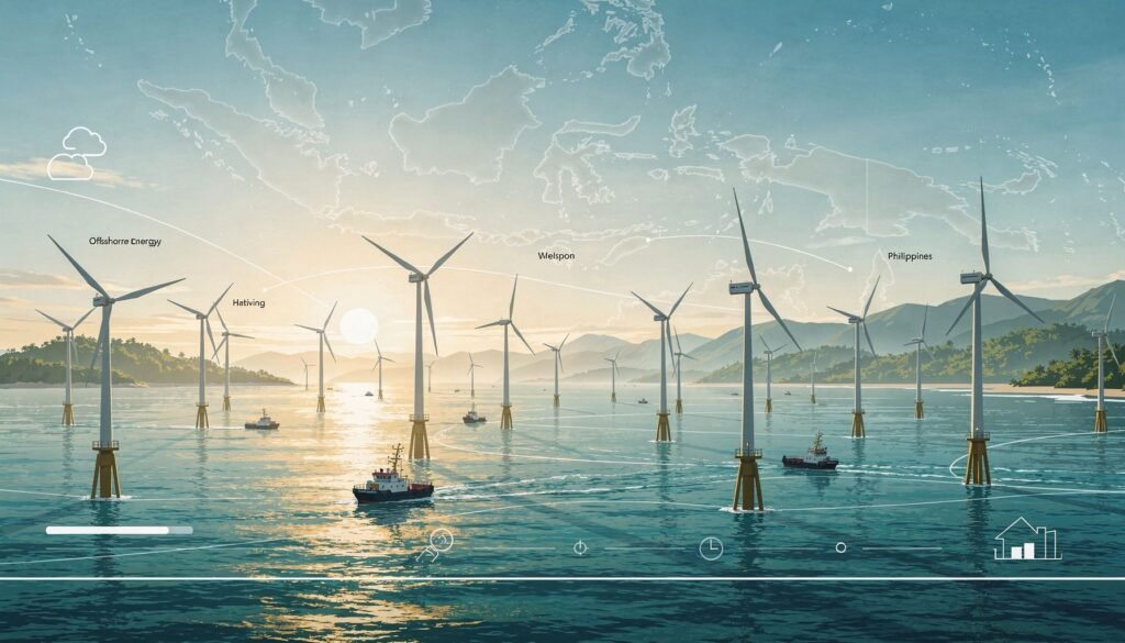Philippine Offshore Wind: Ports Are Key to 2026 Success — illustration for Offshore Wind Philippines