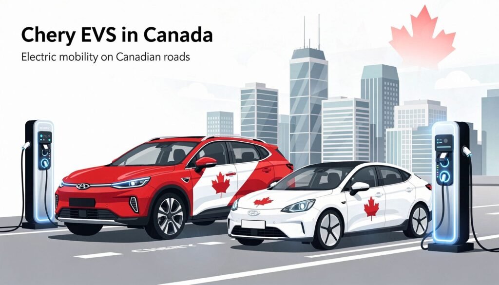 Chery EVs Arrive in Canada: 2026 Pre-Selling Guide — illustration for Chery EVs Canada