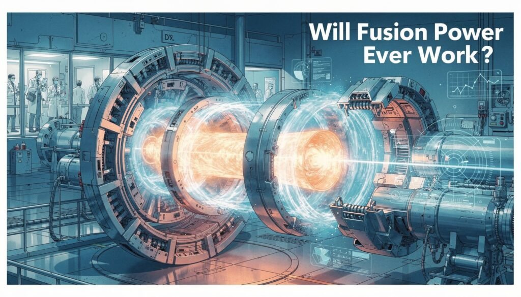 Will Fusion Power Ever Work? A 2026 Reality Check — illustration for will fusion power ever work